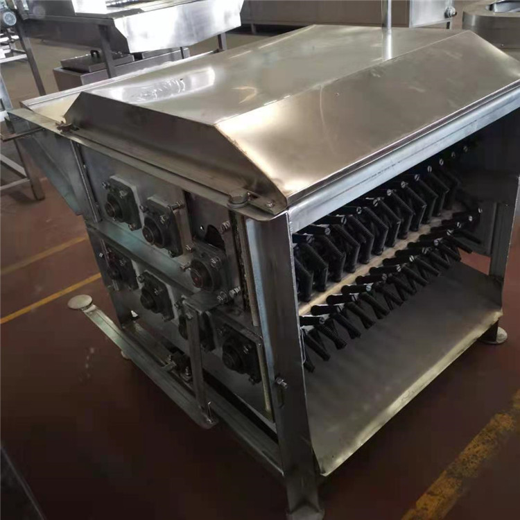 家禽脱毛设备脱毛快  可批量出售  硕尔鸡鸭鹅卧式脱毛设备