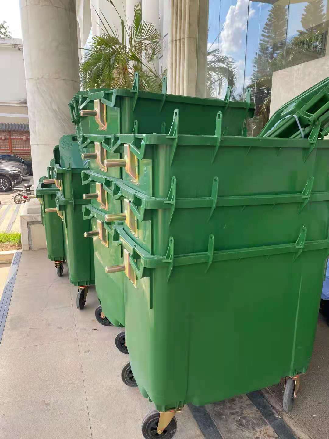 深圳新洁源 660L 塑料垃圾桶 环卫垃圾桶  厂家定制