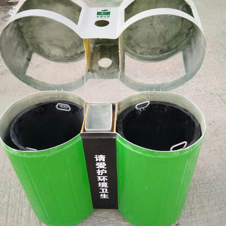 玻璃钢垃圾房 分类玻璃钢垃圾箱 大型果皮箱社区垃圾箱 售后完善