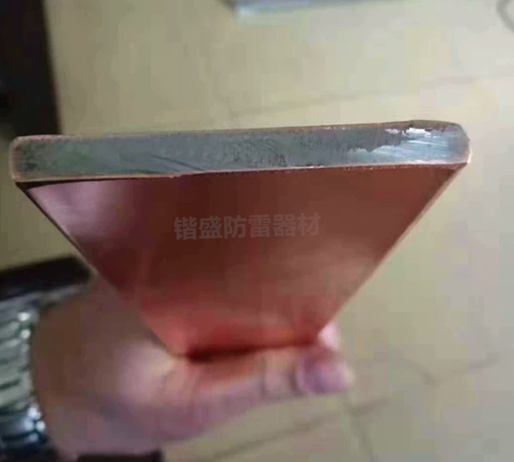 河北厂家 锴盛防雷供应 镀铜扁钢接地线 库存10000米505镀铜扁钢低价出售