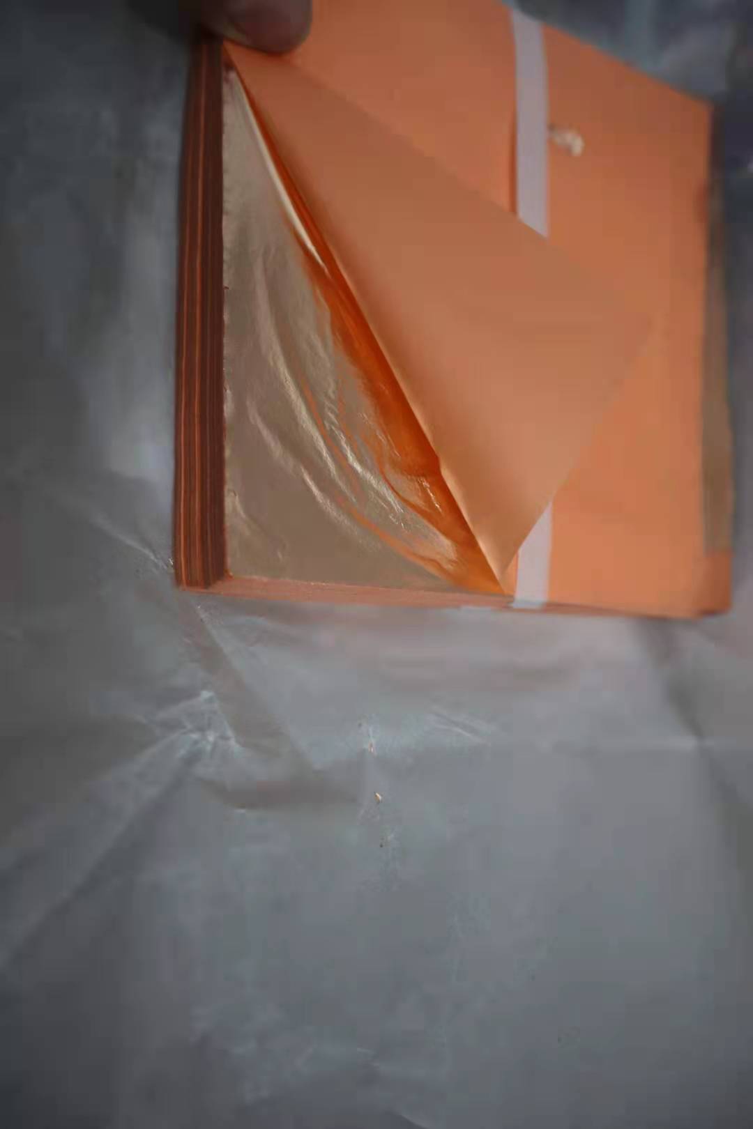 工厂直供国产仿金箔纸铜箔 家具装修用金箔 14cm千张起售
