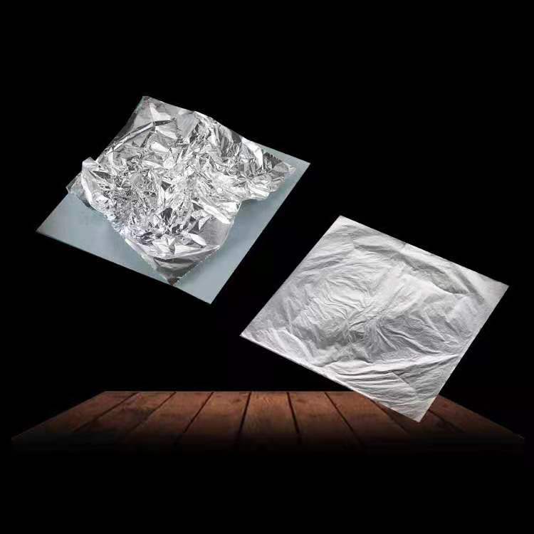 金梓金箔国产仿银箔家具雕塑工艺品 饰品 艺术 玻璃用金银箔