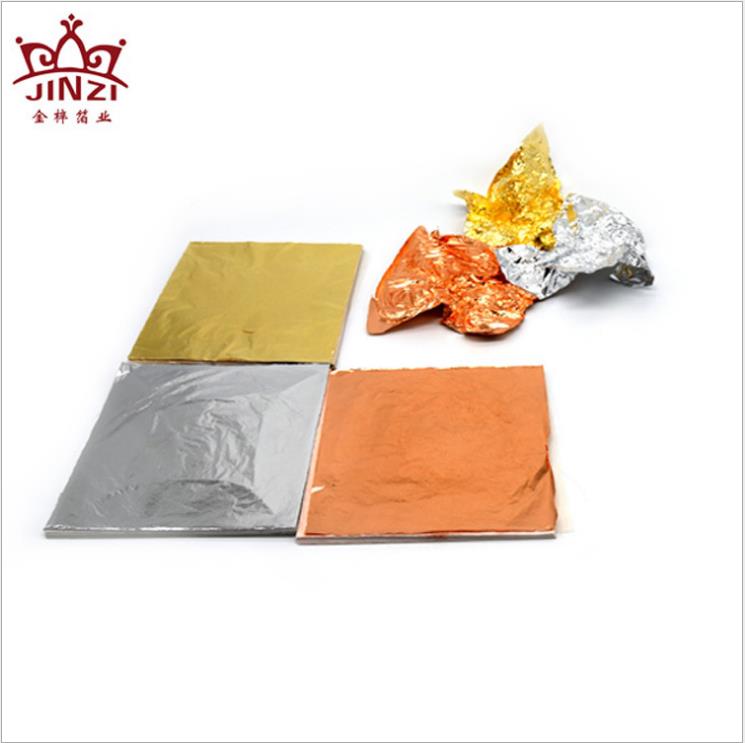 国产仿金箔14*14CM 86#仿金箔适用于工艺品装饰室内外装修