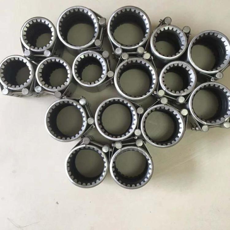 昔友供应 不锈钢折叠式管道连接修补器 管道堵漏器DN20