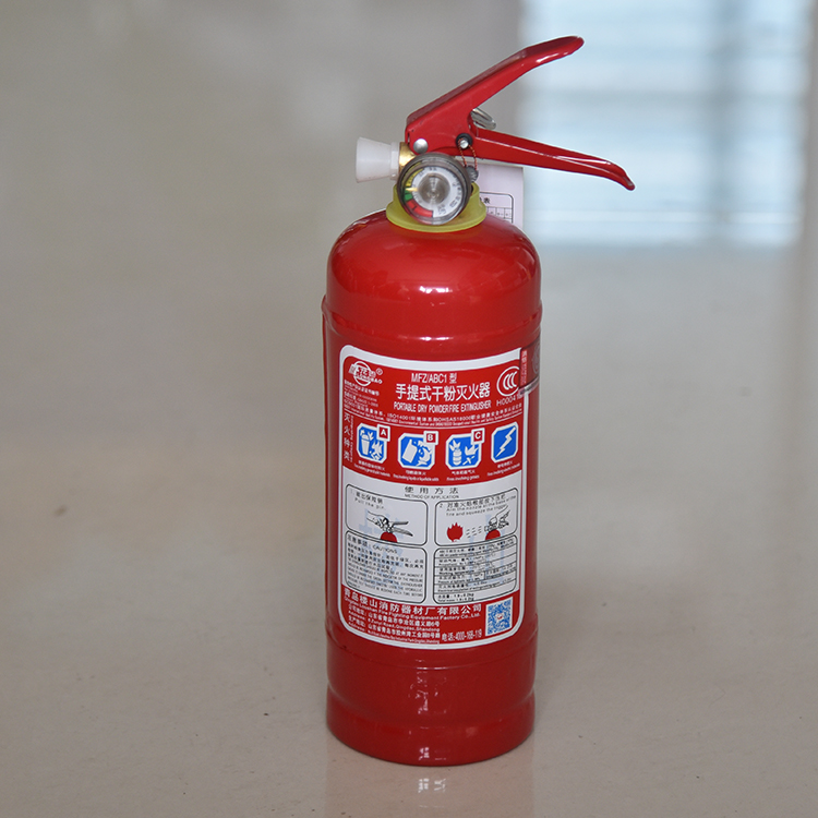 干粉灭火器 1kg干粉灭火器  灭火器安装