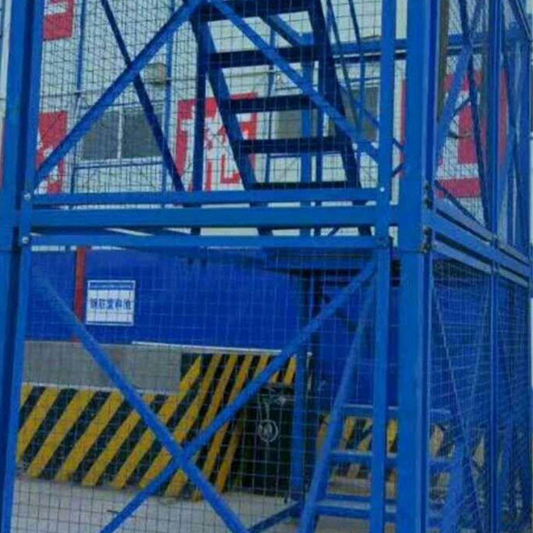 挂网式梯笼 工地基坑安全梯笼 利科出售 建筑工地用安全梯笼 来电订购