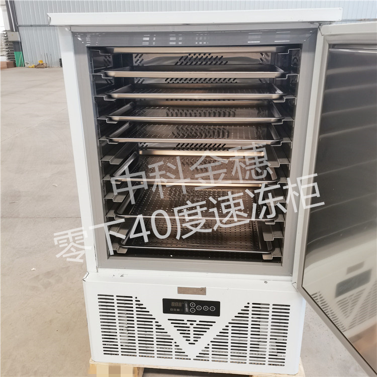 速冻柜零下40度商用10层急冻冷柜海鲜水饺肉丸冰淇淋低温冷冻冰柜