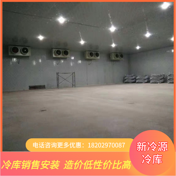 冷库电动平移门  新冷源冰淇淋冷冻库  速冻食品冷库专业安装团队