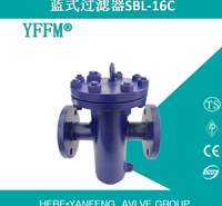 厂家直销可定制目数SBL-DN50-16C蓝式过滤器 铸钢WCB排水专用