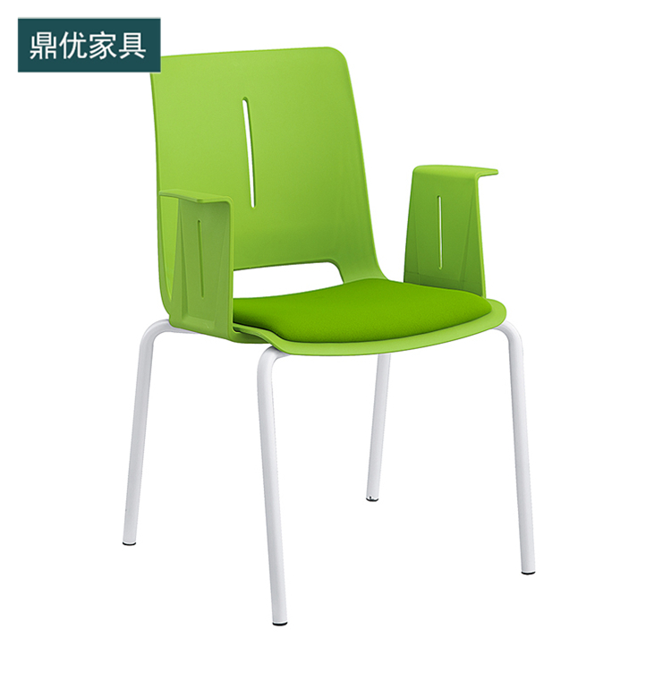 时尚简约休闲洽谈椅，会议培训椅厂家，大学生图书馆阅览椅