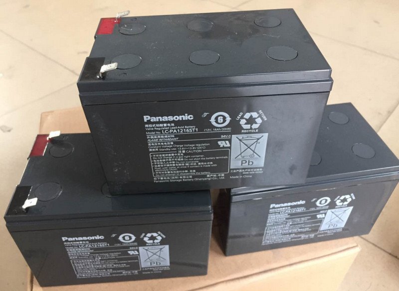 Panasonic松下LC-PA1216ST1 12V16AH监控/消防/门禁 机房UPS应急电源