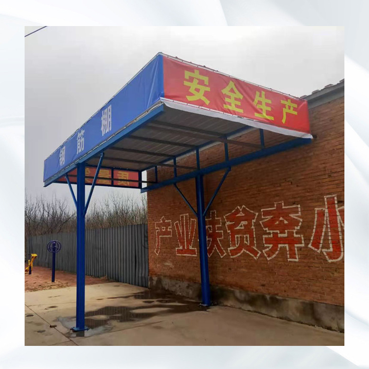 施工用加工防护棚    双层安全加工防护棚    永邦供应   西藏   钢筋加工防护棚