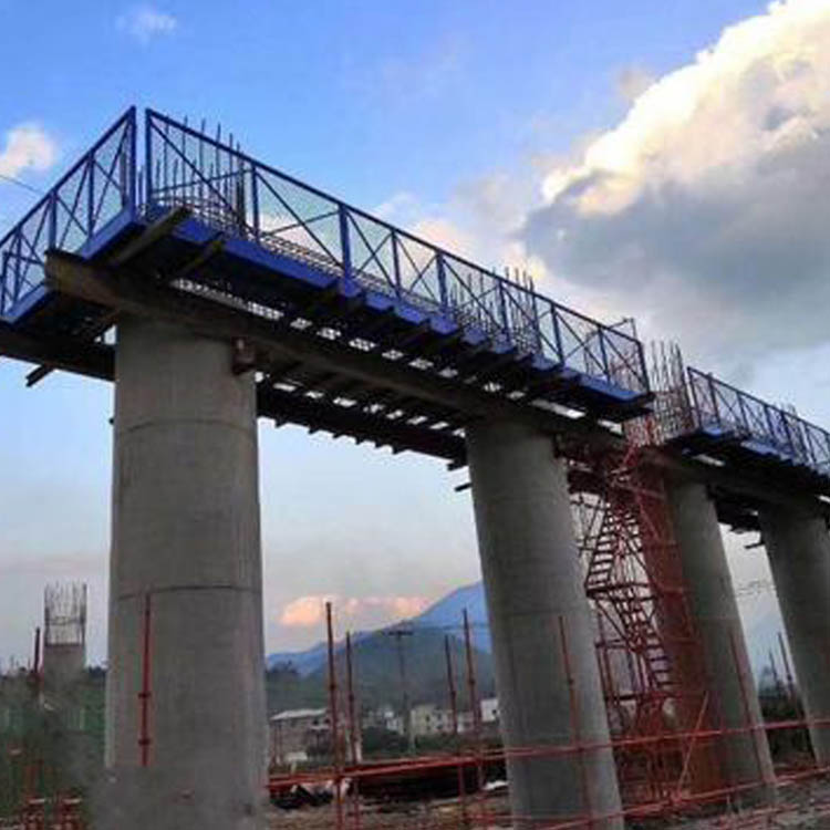批发 建筑防护平台 装配式盖梁平台 墩柱施工平台 按需定制
