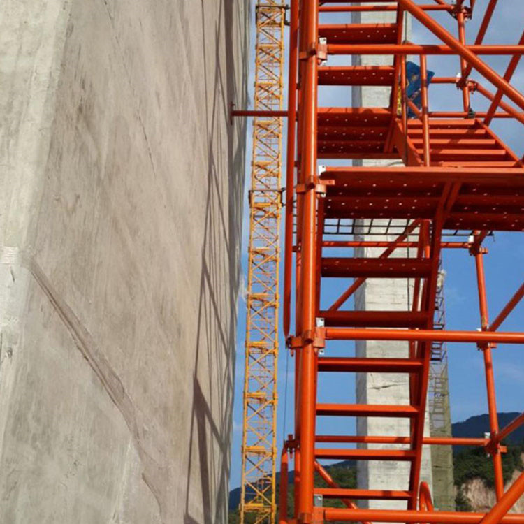 墩身用安全爬梯 75加强型施工安全爬梯 大量供应 基坑建筑网型爬梯