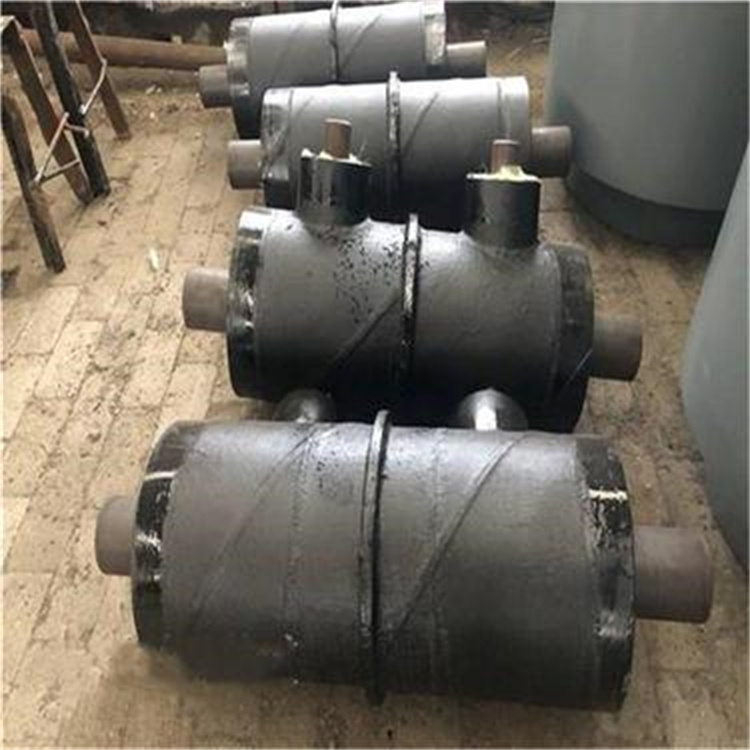 426钢套钢预制蒸汽发泡保温管 供热钢套钢直埋保温钢管定制 大小口径均可定制 工厂供应