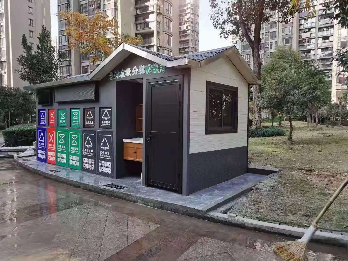 云浮出售 不锈钢垃圾桶 小区分类垃圾箱分类亭 可定制设计