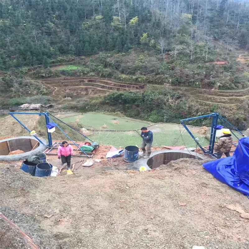 人工挖孔桩吊机 冠旺人工挖孔桩吊土小吊机 高速纯铜主机速度快