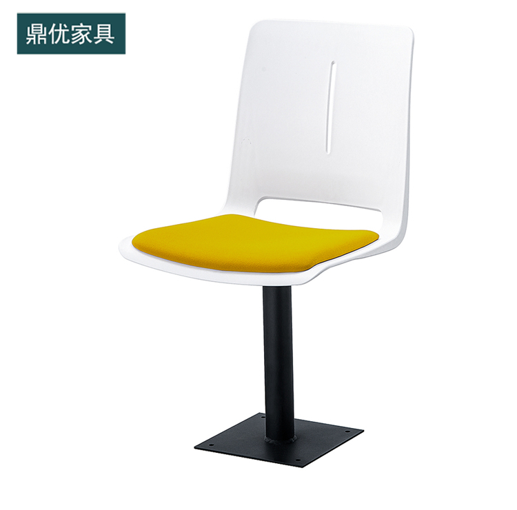 塑料培训椅厂家，多功能培训阶梯教室椅子，佛山鼎优办公家具厂