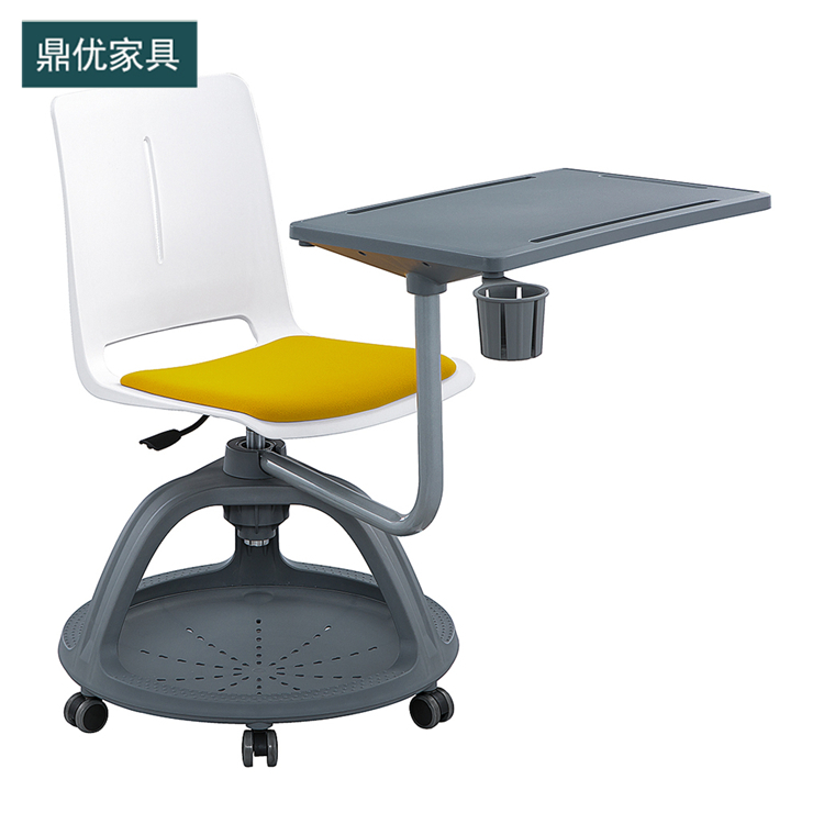 互动教室学习椅，时尚录播教室培训椅，高端智慧教室培训椅