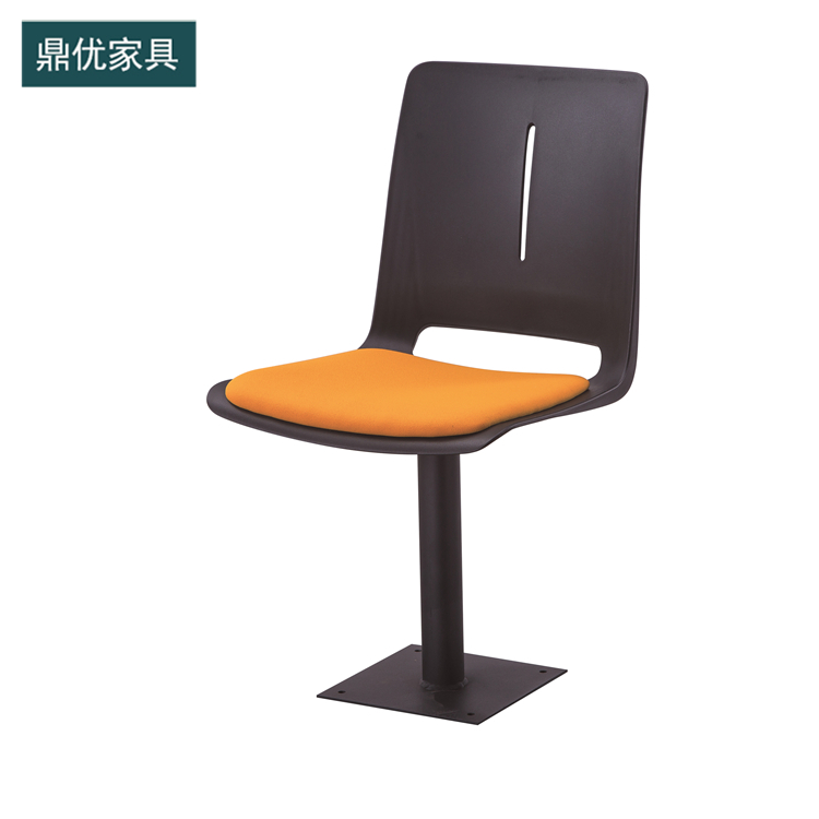 鼎优培训椅厂家，大型会议阶梯教室椅，工程塑料礼堂椅可连排