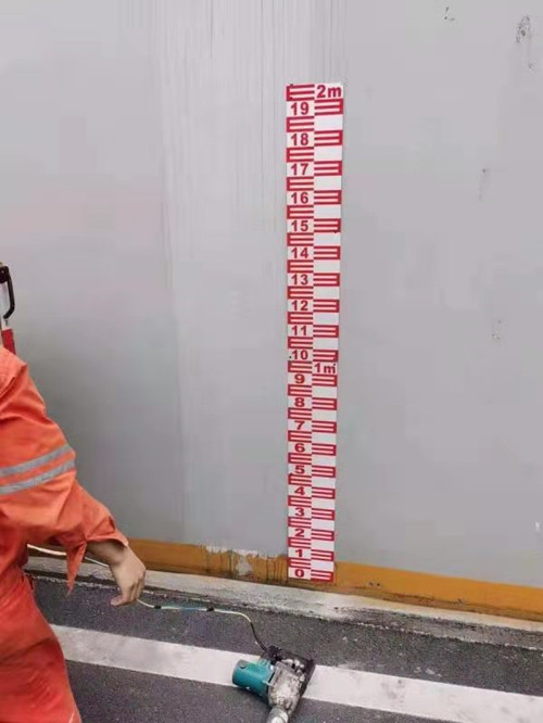 水位观测 测量水位水位尺 洪水观测水位尺 夜光水位尺