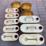 防爆油桶 铜油桶 黄铜加油桶 铜水桶厂家 锃盛防爆消防桶
