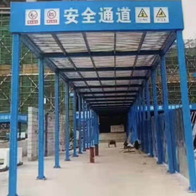 供应 工地防护棚 单立柱工地钢筋棚 工地施工安全防护棚 操作简单