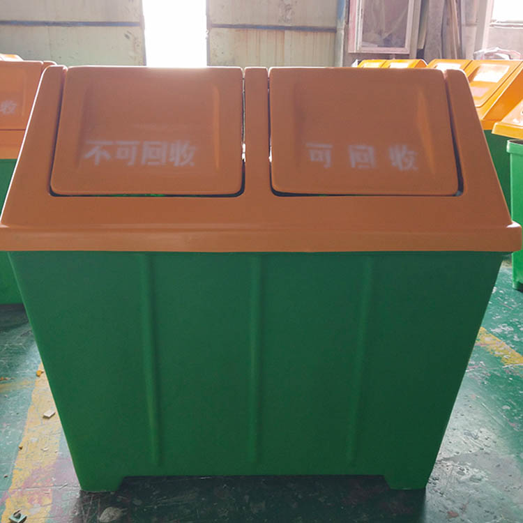 现货 工业小区分类垃圾箱 街道垃圾箱 新型分类玻璃钢垃圾箱 经验丰富