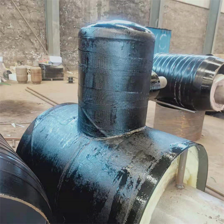聚氨酯架空保温管 DN80聚氨酯无缝钢管 89*4.5黑夹克皮聚氨酯发泡管 洋涌生产