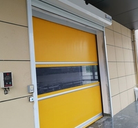 铝合金工业提升门 红外线感应铝合金快速门 遥控快速卷帘门 精选厂家