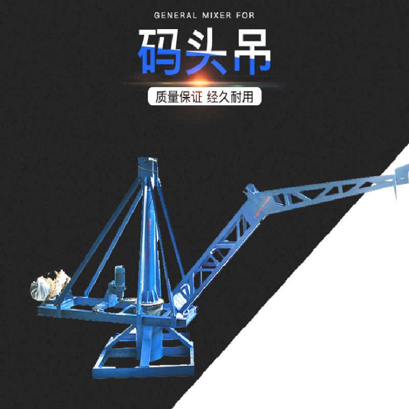 小型码头吊 冠旺生产车间码头工程小型吊运机 可定做