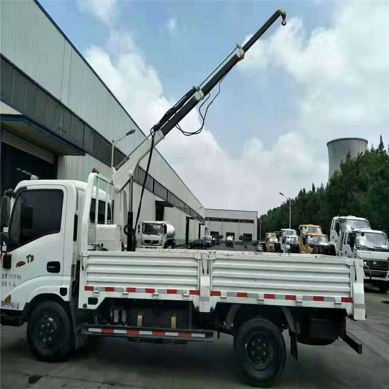 定做随车吊 冠旺定做各种1-3吨汽车吊机 质量好价格低
