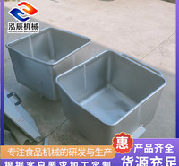 物料运输周转小料车 不锈钢腌肉小料车 滚揉机配套肉料车 厂家批发
