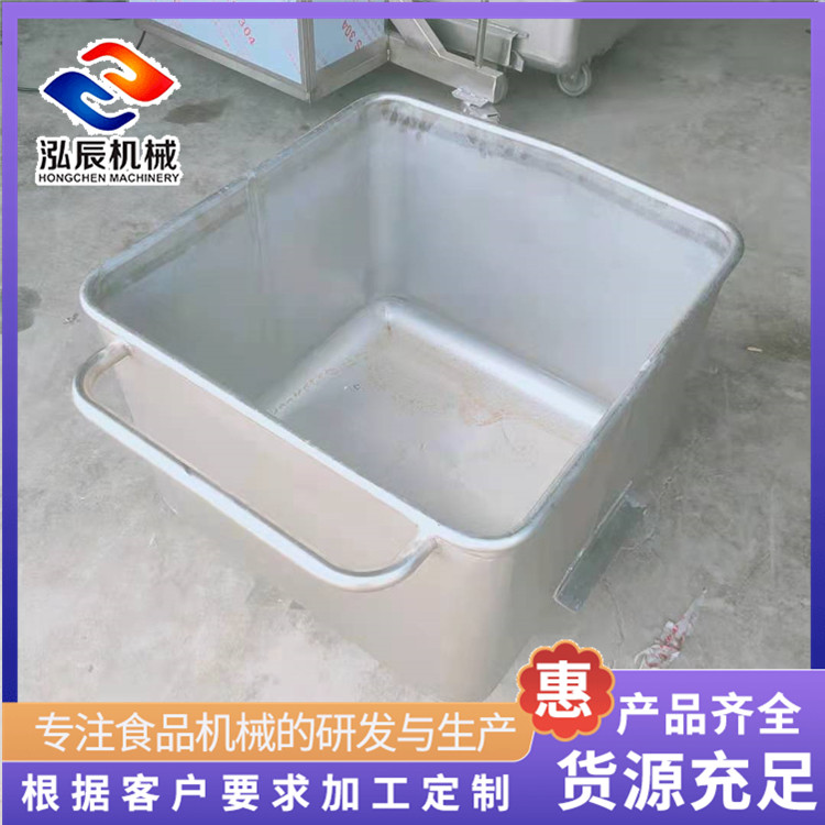 泓辰 200升沥水料斗车 不锈钢周转小料车 提升机专用小料车 现货批发