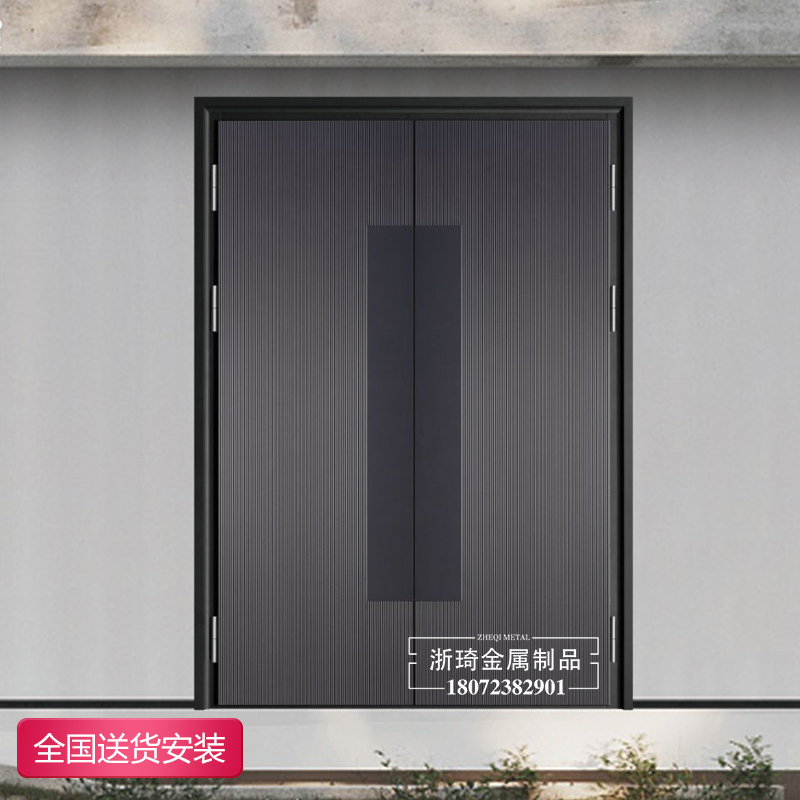 别墅门 铝铸门 选择浙琦金属门业 铸铝门 价格咨询