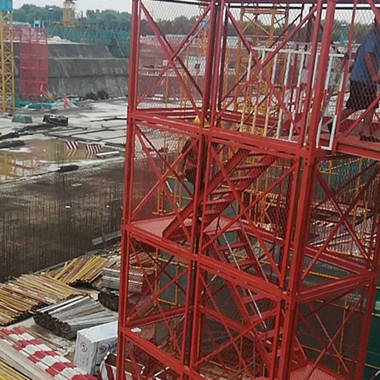 利科建筑器材 安全梯笼 标准化安全梯笼 施工用安全梯笼 支持定制