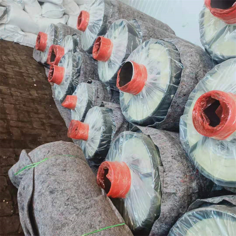 聚氨酯硬质泡沫塑料预制管 聚氨酯直埋保温钢管 供暖直埋保温管 工厂直供 来样定制