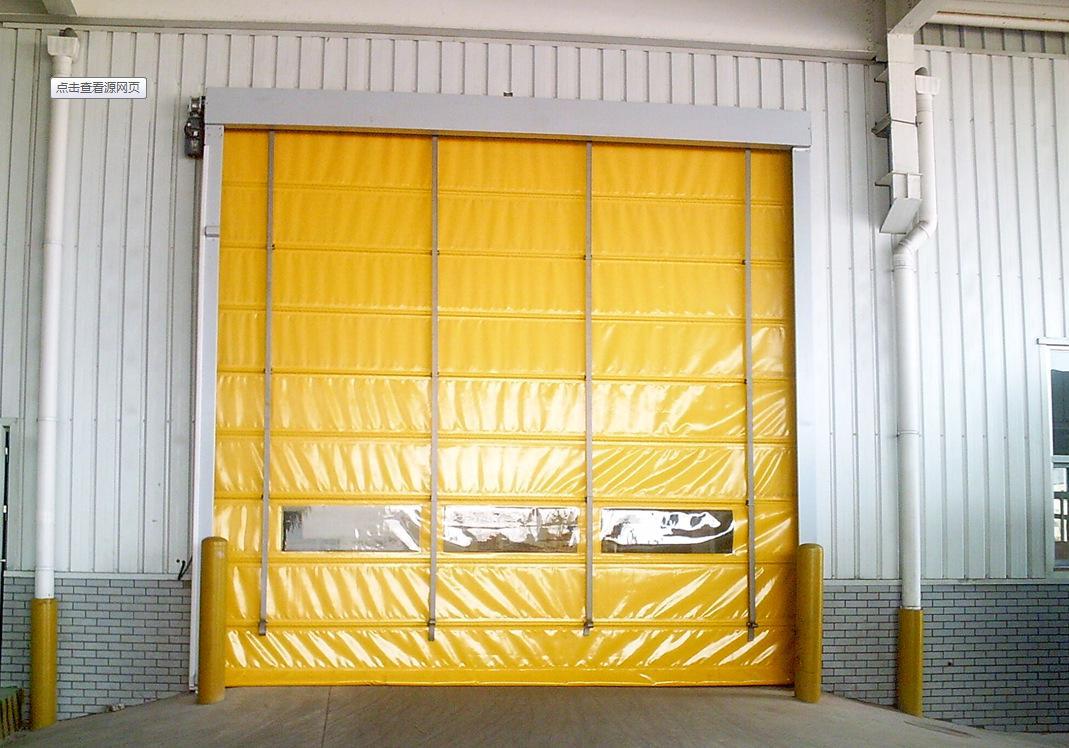工业基布抗风快速提升门 车库全自动升降门 风淋室不锈钢感应卷帘门 定制化服务