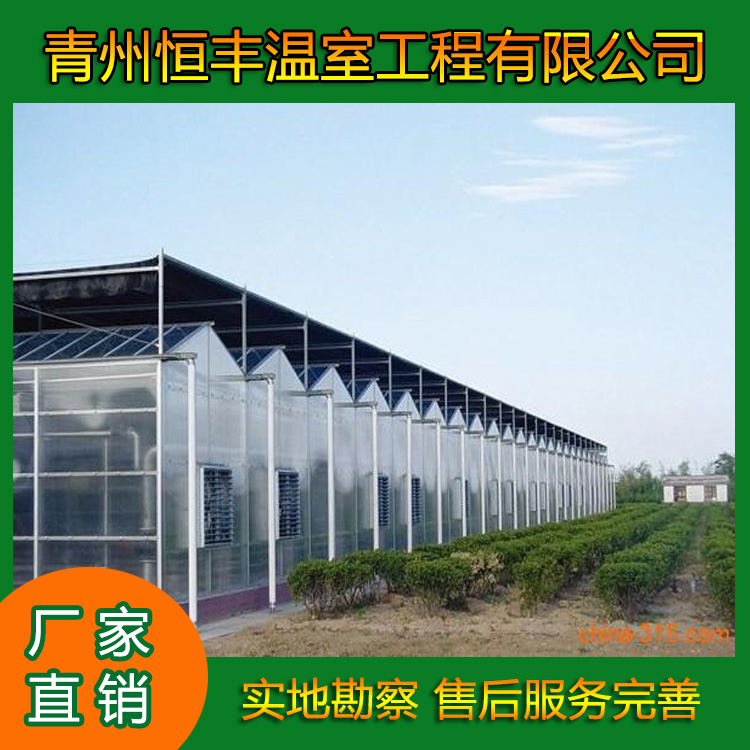 恒丰 阳光板温室大棚  8mm防结雾板材  