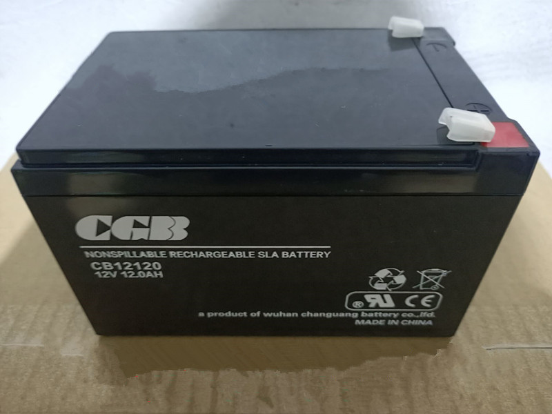 CGB长光蓄电池CB12120 12V12Ah 应急灯 路灯太阳能 UPS内置