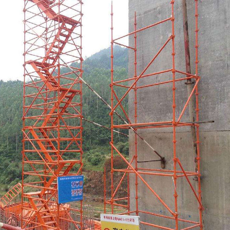 按需供应 建筑承插式安全爬梯 组合式安全爬梯 墩柱施工安全爬梯