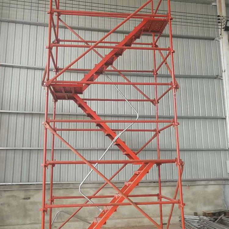 利科建筑出售 建筑桥梁安全爬梯 盘扣式安全爬梯 建筑施工安全爬梯