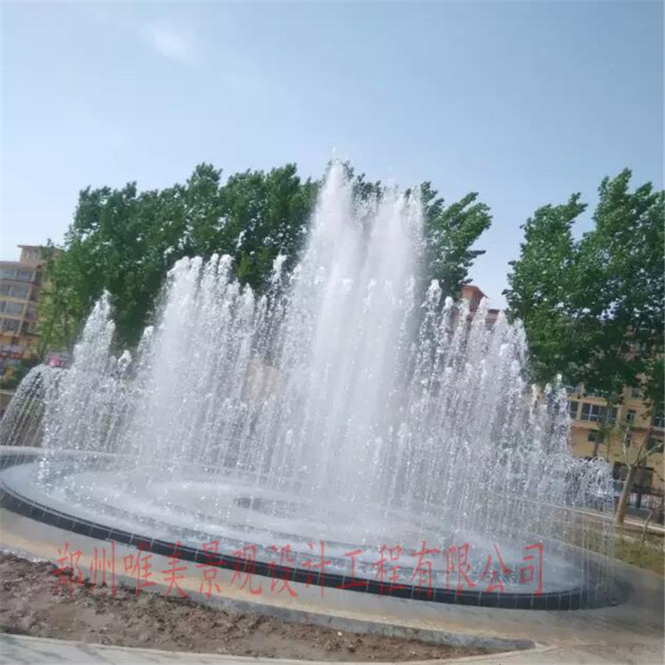 河南喷泉施工 唯美景观造雾设备功能