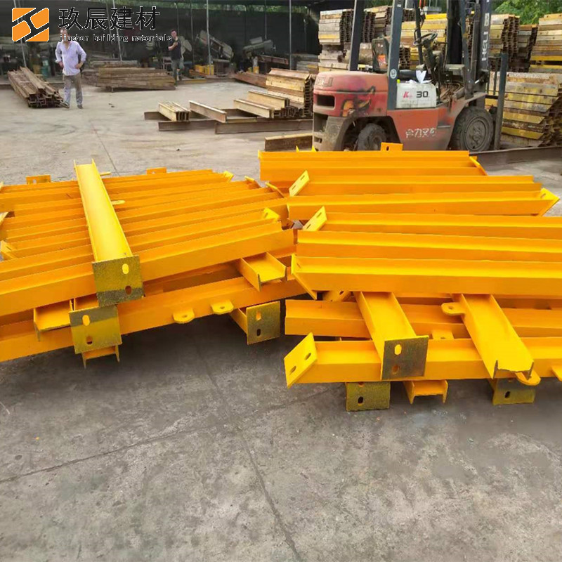 建筑花篮式悬挑 外墙悬挑工字钢 拉杆式悬挑架 新型侧预埋悬挑梁 短肢工字钢悬挑架