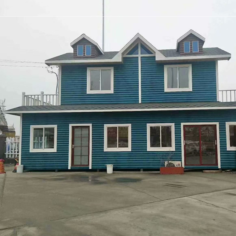 双层防腐木木屋 家用防腐木木屋规格 造型独特 外形美观