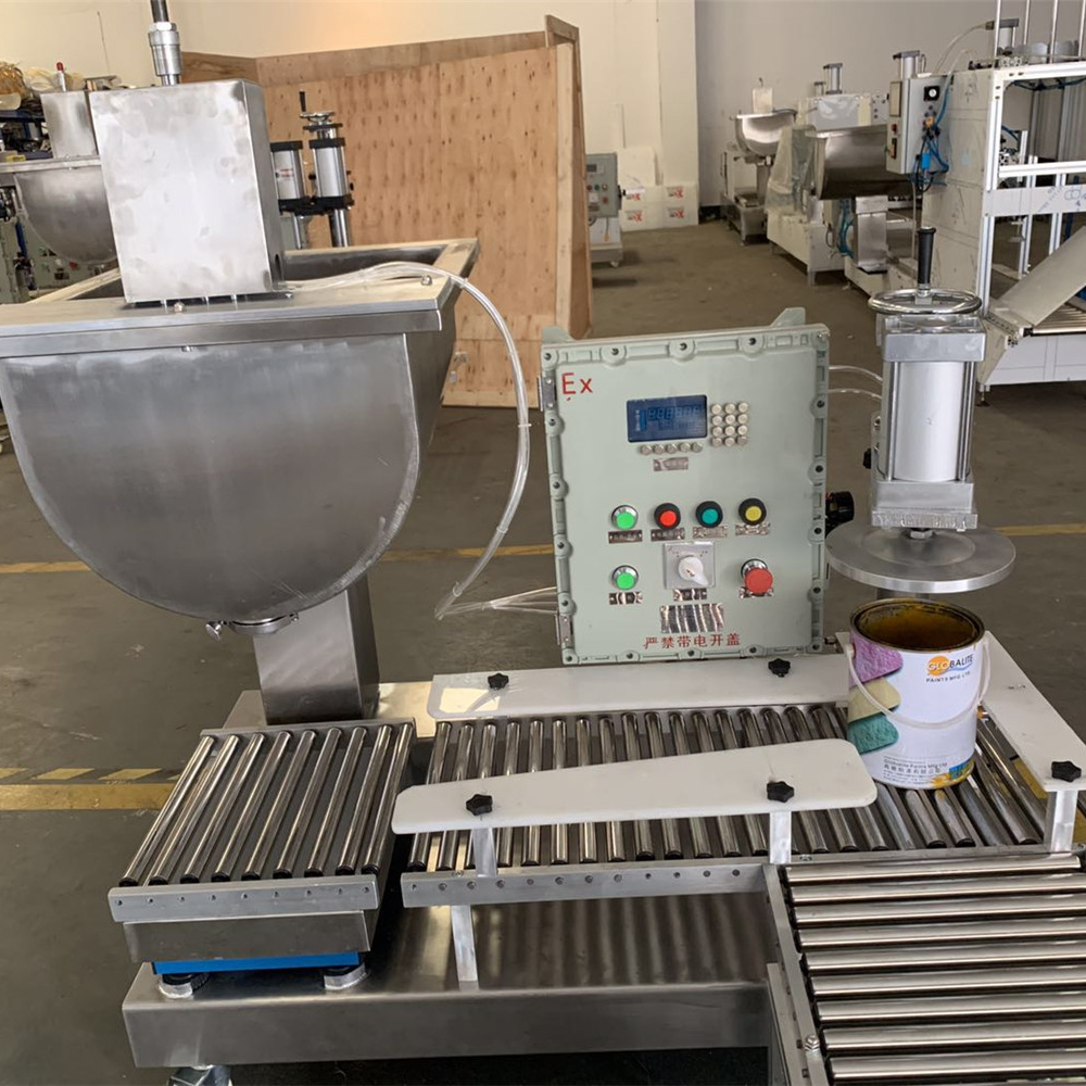 云南油漆涂料灌装机厂家  欣三合  河南油漆涂料灌装机厂家  油漆涂料灌装机供应