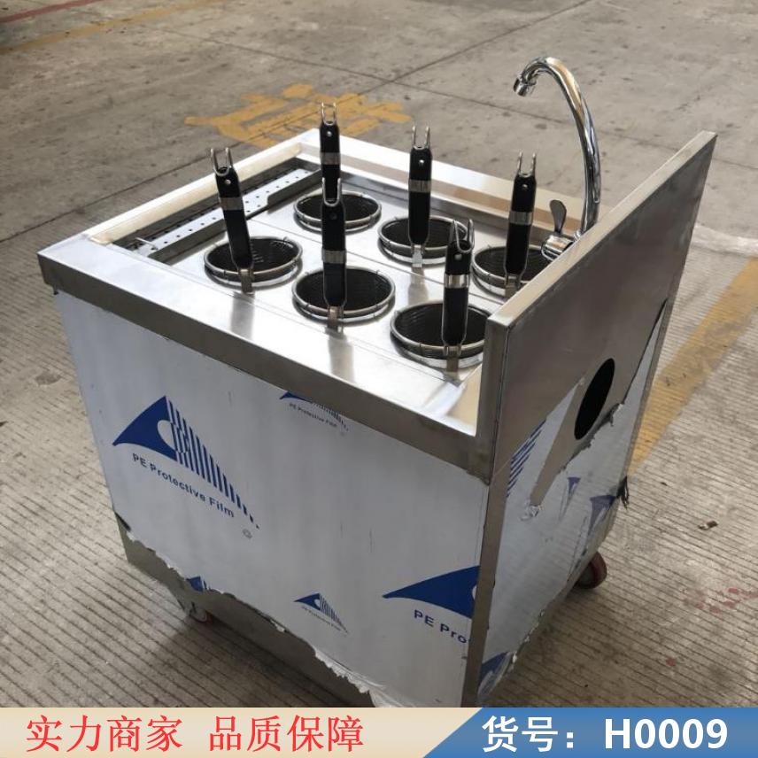 慧采双桶煮面炉 不锈钢煮面炉 多功能节能煮面炉货号H0009