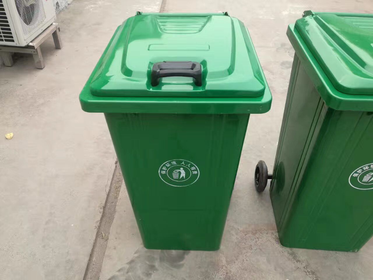 深圳新洁源 120L垃圾桶 塑料垃圾桶 户外垃圾桶 厂家直销 