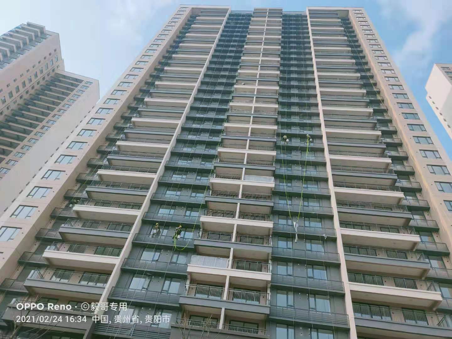 美洁防腐 贵阳外墙玻璃清洗
