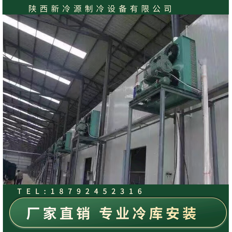 厂家供应食品速冻库 低温保鲜小型冷库建造价格 陕西新冷源专业制冷